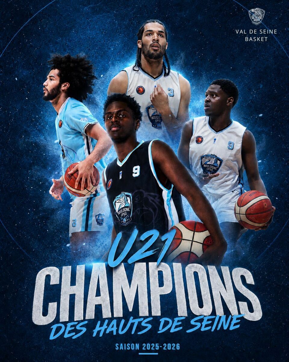 Les U21 sont champions des Hauts-de-Seine