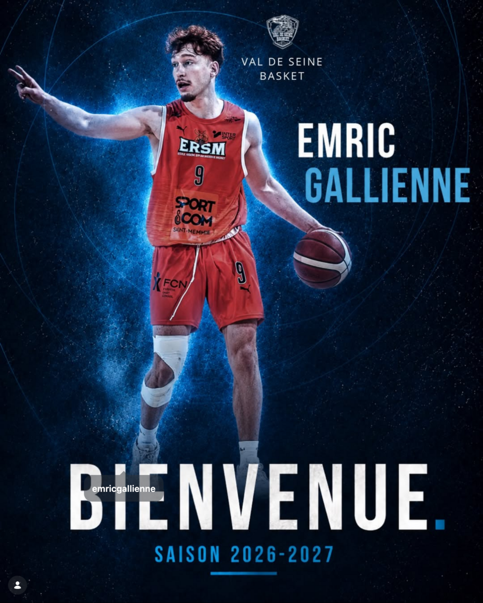 Bienvenue Emric Gallienne