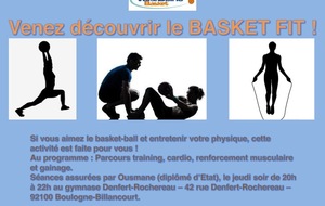 Nouveau dès la rentrée : le basket fit !