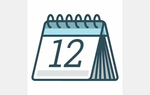 Planning des entraînements modifié au 2 septembre 2021