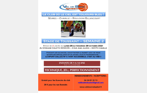 Stage de Toussaint - Semaine 2