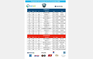 Programme de la semaine du 3 au 9 novembre 2025