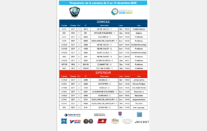 Programme de la semaine du 8 au 14 décembre 2025