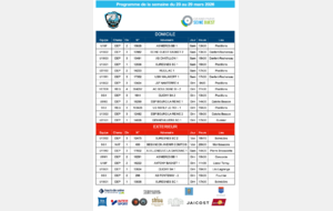 Programme de la semaine du 16 au 22 mars 2026