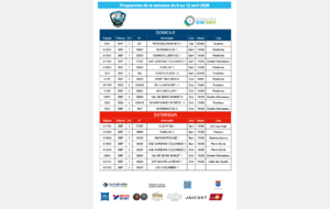 Programme de la semaine du 6 au 12 avril 2026