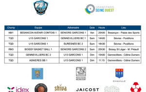 Programme de la semaine du 21 au 27 septembre 2026