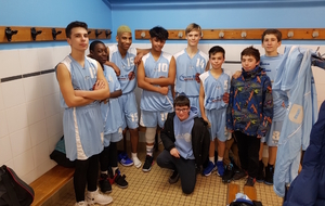 Equipe U 15 masculins 1 - Départemental 3