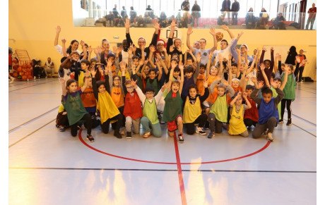 Fête de Noël des petits basketteurs