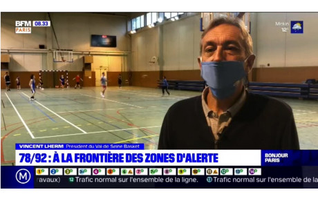 Le Président sur BFM PAris