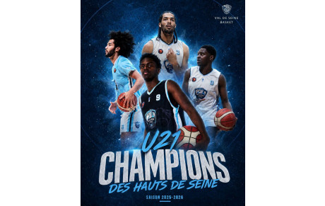 Les U21 sont champions des Hauts-de-Seine